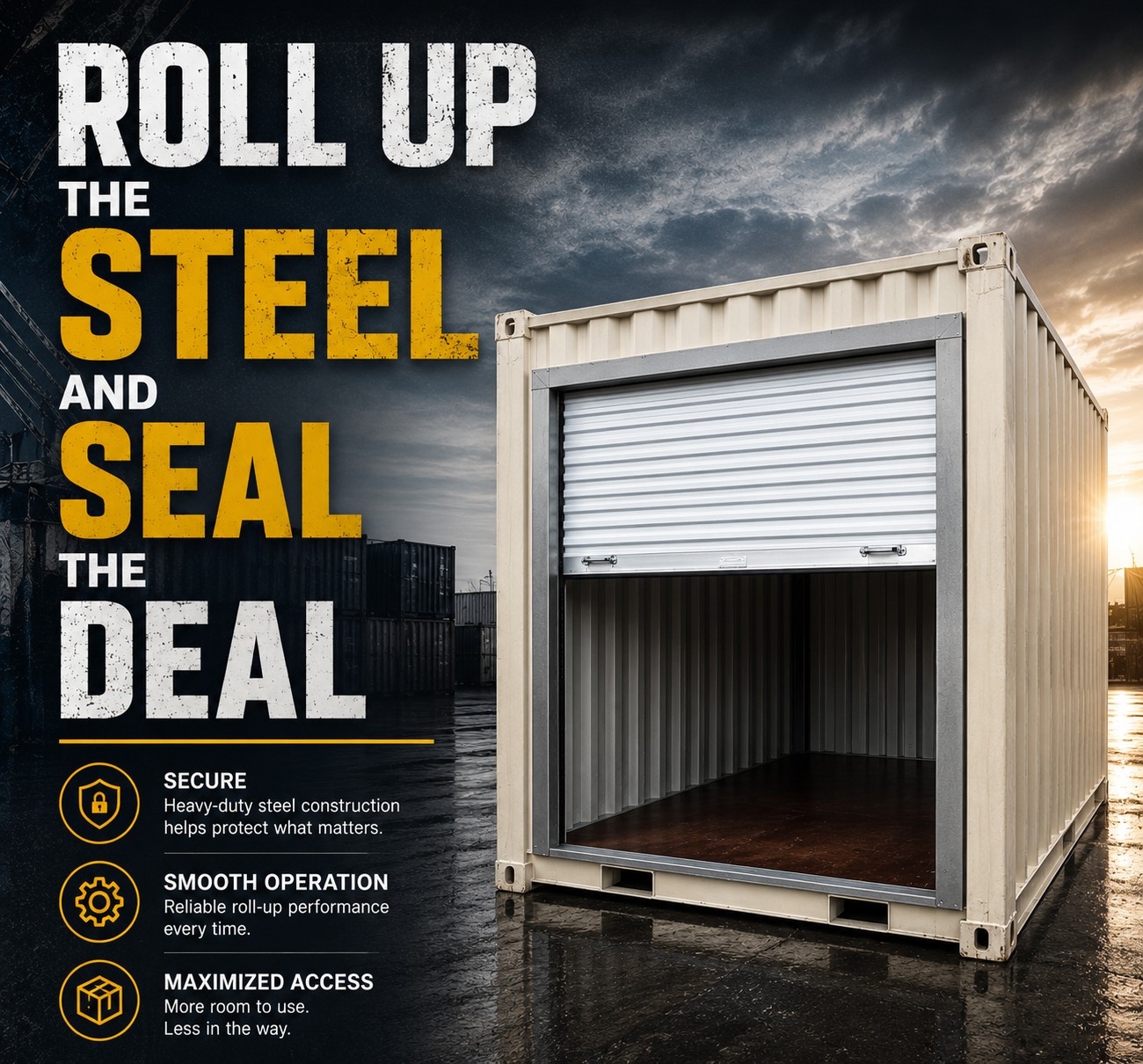 Roll Up The Steel And Seal The Deal